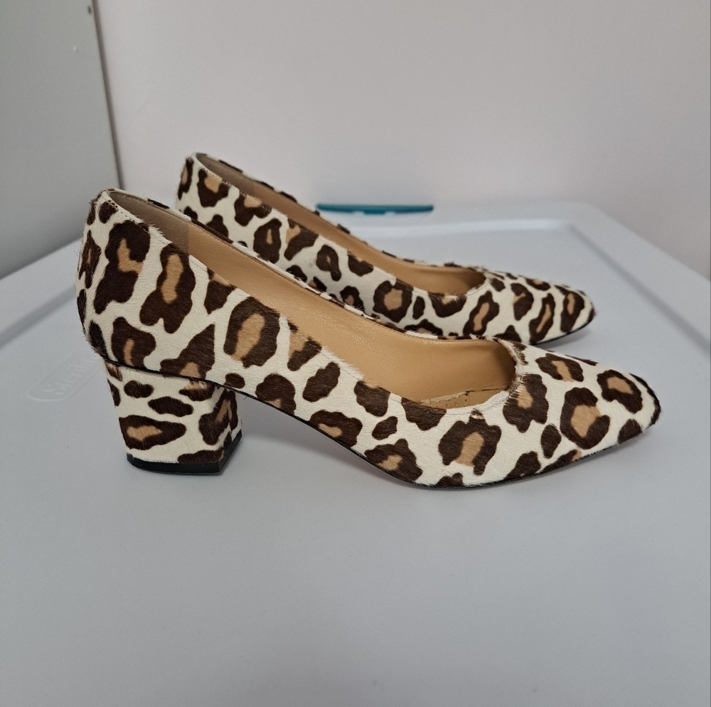 Charlotte Olmpia Oprah leopard calf hair pump 7.5 - Picture 2 of 9